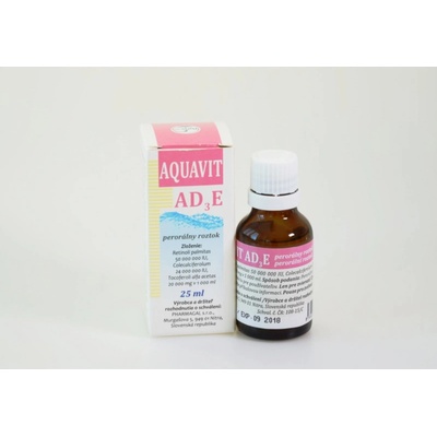 AquaVIT AD3E perorálny roztok 25 ml