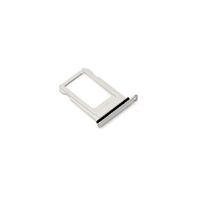 Šuplík pro NanoSIM kartu pro iPhone 7 Plus s těsněním Stříbrná