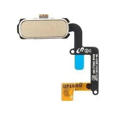 Samsung Galaxy A3 A320F (2017) - Tlačítko Domů + Flex Cable (Gold Sand) - GH96-10773B Genuine Service Pack, Gold