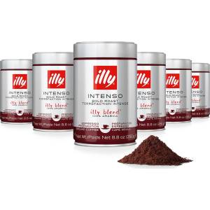 illy Мляно кафе Illy Intenso 250гр 6 бр