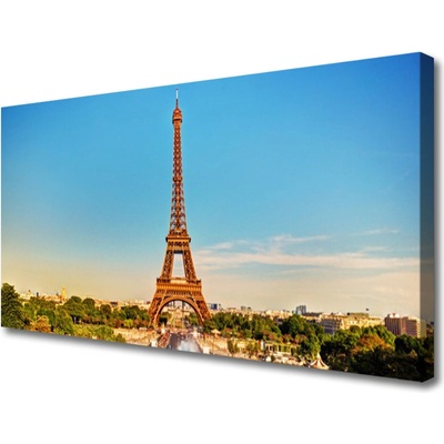 Obraz Canvas Eiffelová veža paríž 100x50 cm