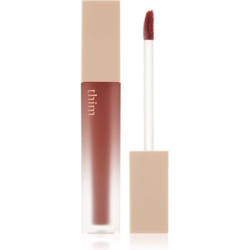 thim Sheer Matte Liquid Lip леко течно матиращо червило цвят 01 Cozy Beige 4 гр