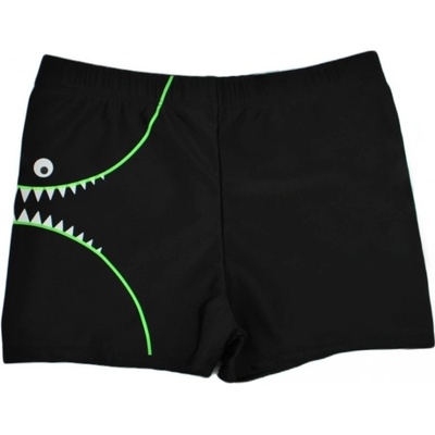 Chlapecké plavky Noviti Shark černo zelená