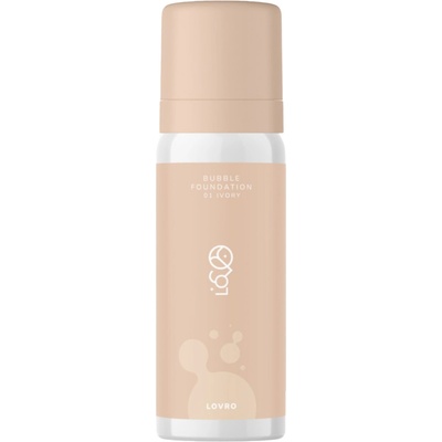 Lovro Bubble Foundation make-up s ľahkým rozjasňujúcim zložením 01 ivory 50 ml
