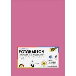 FOLIA Декоративен картон, 2 страници, A4, 300 g, 50 листа, FOLIA, избледняло розово 614/50 29 (614/50 29)