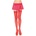 Leg avenue - leg avenue hosiery Leg avenue sheer thigh highs red