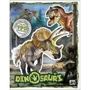 Detské samolepky Dinosaury samolepková knižka