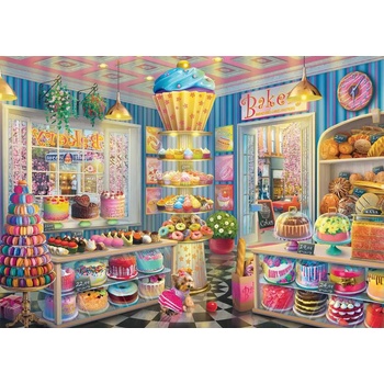 Schmidt Spiele - Puzzle The Brightly Coloured Bakery - 1 000 piese