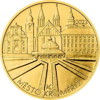 ČNB Zlatá mince 5000 Kč Město Kroměříž 2023 Standard 15,55 g