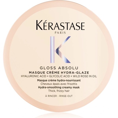 Kérastase Gloss Absolu Masque Créme Hydra-Glaze маска за коса за непокорна коса 75ml