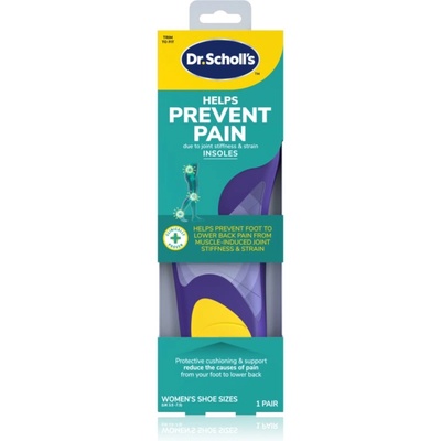Scholl Dr. Scholl's Prevent Pain стелки против болка размер Small - Women's UK 3.5 - 7.5 1 чифт