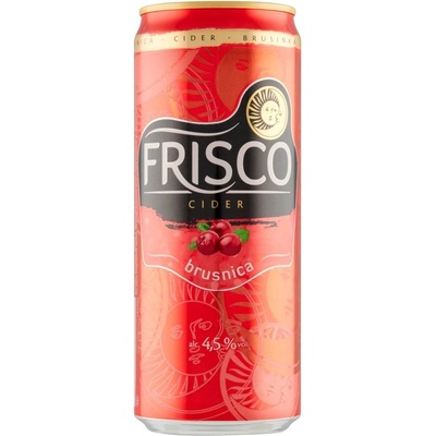 Frisco Brusinka 4,5% 0,33 l (plech)