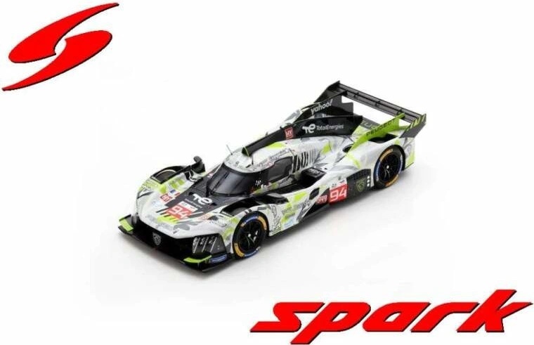 Spark Model Peugeot 9X8 NR.93 Le Mans 2023 1:18 - Spark model 1/8