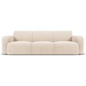 Micadoni Бежов диван от плат букле 235 cm Molino - Micadoni Home (MIC_3S_101_F1_MOLINO2)