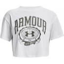 Under Armour Ua Collegiate Crest Crop Ss 1379402 Biela