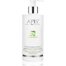 Apis acne-stop čistící antibakteriální pleťové mléko se zeleným čajem 500 ml