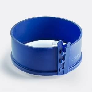 coox Силиконова форма COOX със стъклена основа в син цвят - Ø18 х h7 см (COOX 1607-311)