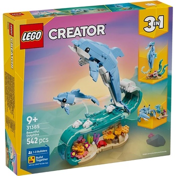 LEGO® Creator 3-in-1 - Sea Animals: Beautiful Dolphins (31385)
