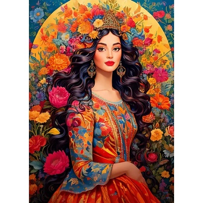 Bluebird Puzzle - Puzzle Flower Muse - 500 piese