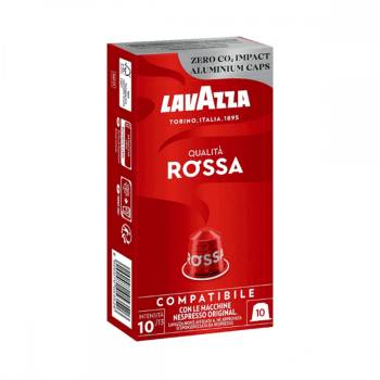 LAVAZZA Qualita Rossa 10 капсули съвместими с Nespresso система