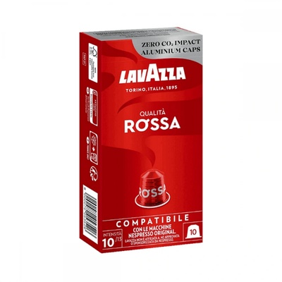 LAVAZZA Qualita Rossa 10 капсули съвместими с Nespresso система
