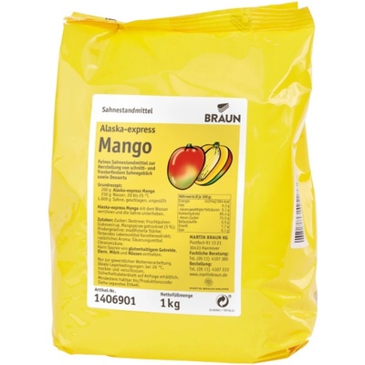 Braun Alaska Přírodní ztužovač šlehačky mango 1 kg