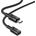 Hoco U107 USB-C/USB-C 1,2m černý