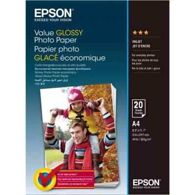Epson Value Photo Paper A4 20 sheets (C13S400035)