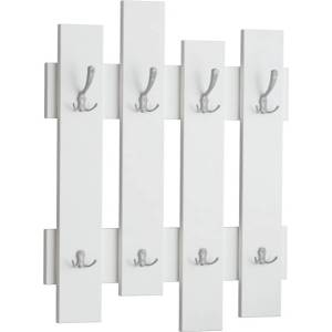 Decortie Бяла стенна закачалка Garetto Wave - Decortie (855DTE4012)