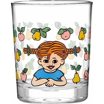 Muurla Pohár sklenený Pippi Dlhá Pančucha Fruits 200 ml