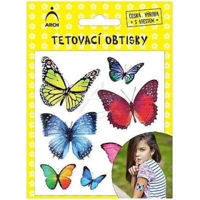 Samolepky tetování MOTÝLCI 1 / 2521