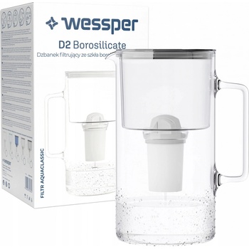 Wessper D2 Borosilicate Aquaclassic 3,3 l černá