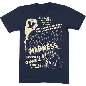 Mädness Shut Up Navy Blue L Риза (MDNTS08MN03)