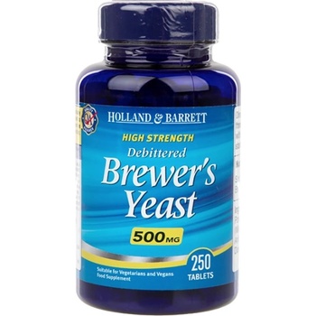 Image 1 of Holland & Barrett Brewers Yeast 500 mg / High Strength [250 Таблетки]