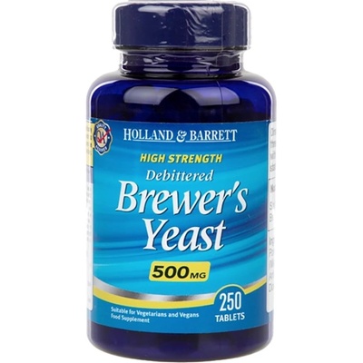 Holland & Barrett Brewers Yeast 500 mg / High Strength [250 Таблетки]