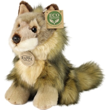 Image 1 of Rappa Плюшена играчка Rappa Еко приятели - Вълк, седящ, 20 cm (222991)