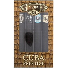 Cuba Prestige EDT 35 ml + EDT Prestige Black 35 ml + EDT Prestige Platinum 35 ml + EDT Prestige Legacy 35 ml dárková sada