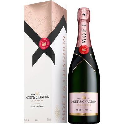 Moët & Chandon Rosé Imperiál 12,5% 0,75 l (čistá fľaša)