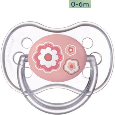 Canpol Babies silikón symetrický Newborn Baby ružová