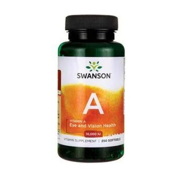 Swanson Витамин А, Vitamin A 10000 IU / 250 Soft. , 4274