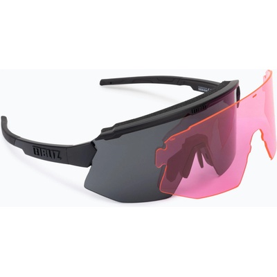 Bliz Слънчеви очила Bliz Breeze matt black/smoke/pink