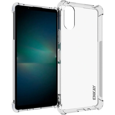ENKAY 77767 ENKAY AIRBAG Extra odolný kryt Sony Xperia 10 VI průhledný – Zboží Mobilmania