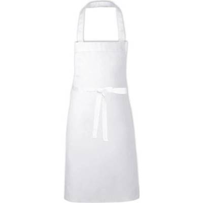 Link Kitchen Wear Klasická grilovací zástěra X1008 White 80x70cm
