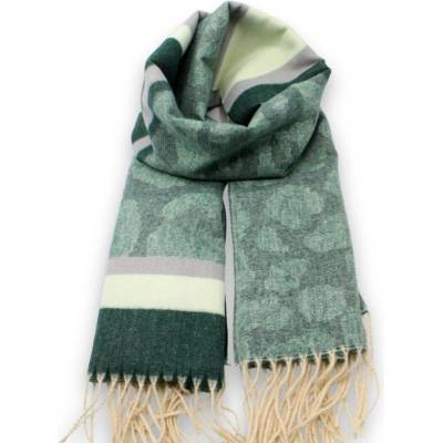 Krumlovanka vzorovaná Cashmere Sensation P-72658-V zelená