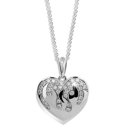 ZODIAX srdíčko zlatý přívěsek C2403W