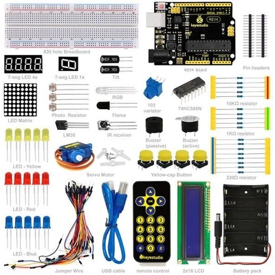 Keyestudio Arduino startovací sada s Uno R3 pro Arduino začátečníka (KS0069)