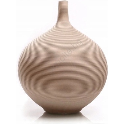 Estilo Home Керамична ваза 24 см бежова (eh0016)