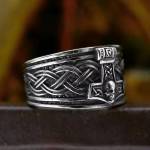 NNM пръстен Thor's Hammer Skull - SS8-1254R