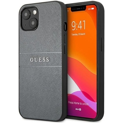 GUESS Калъф Guess GUHCP13SPSASBGR, за iPhone 13 mini 5.4", сив (GUE001693-0)
