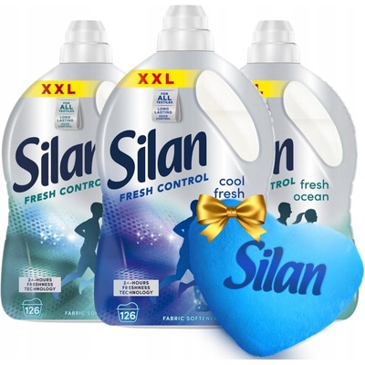 Silan aviváž Aromatherapy mix 3 x 2,7 l + Dárek